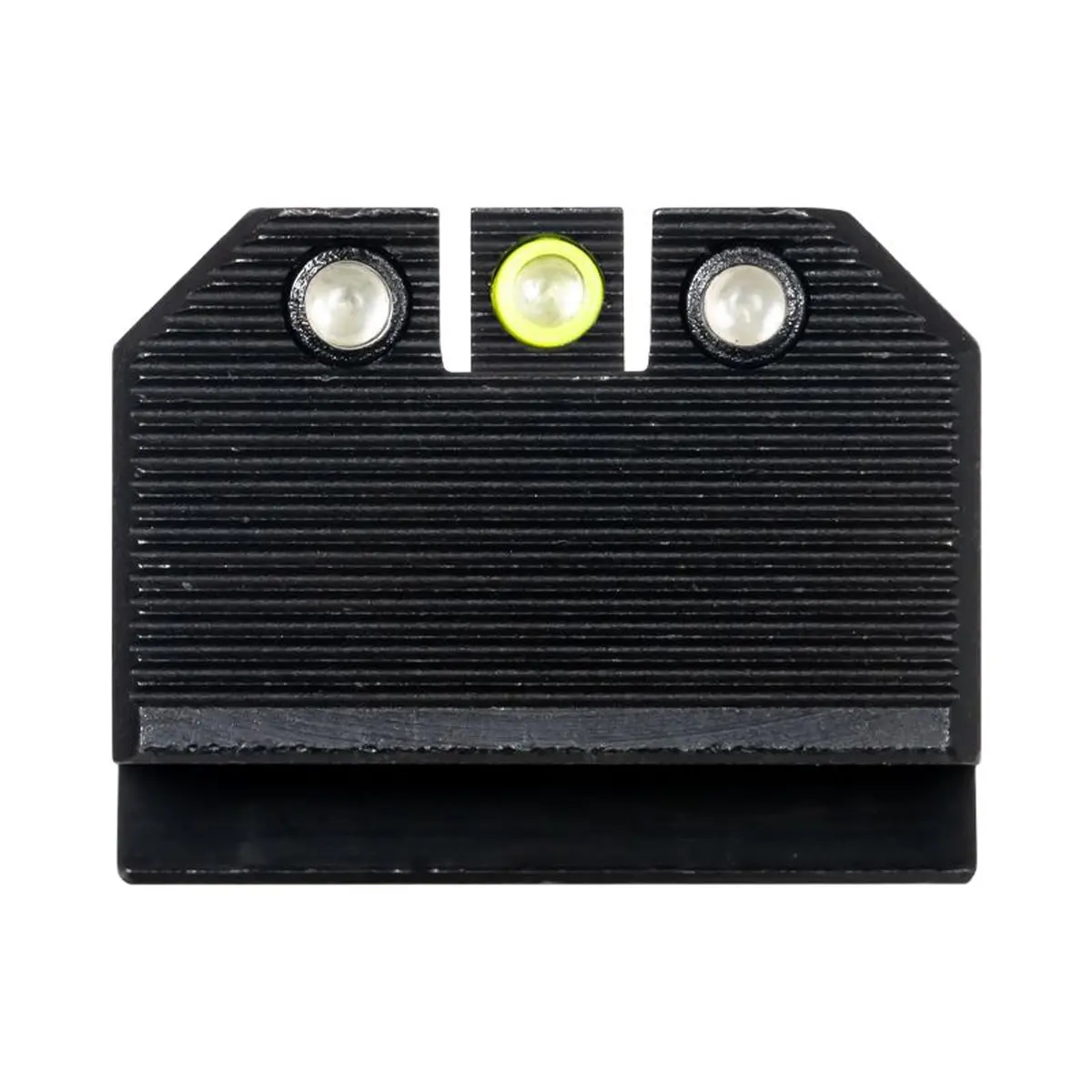 Night Fision Night Sight Set for Smith & Wesson M&P | Brighter Tritium Dots, Optics Ready, Dovetail Mount, Black & Yellow - main product image