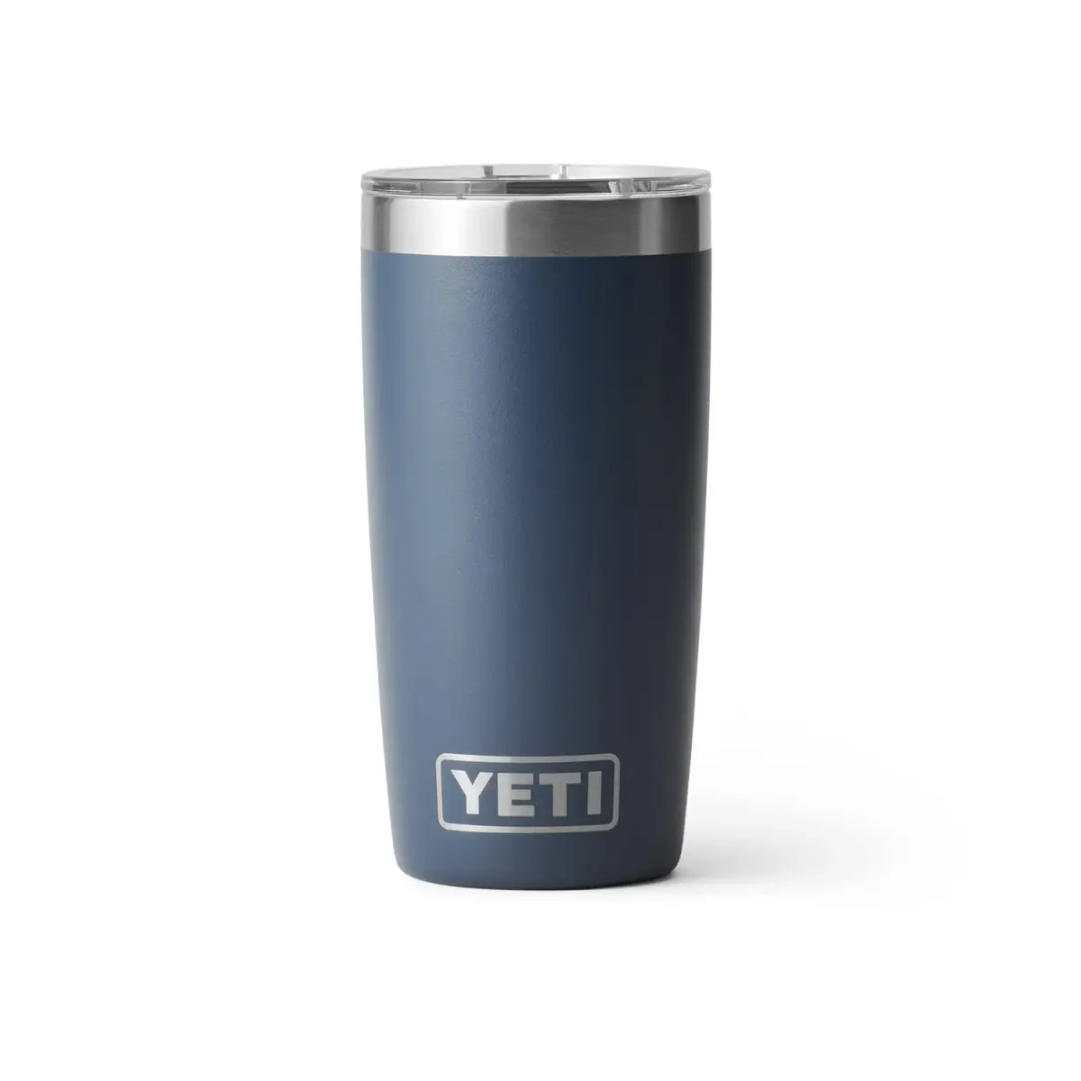 YETI Rambler 10 oz Tumbler with MagSlider Lid, Stainless Steel, Navy | Vacuum Insulated for Hot & Cold Drinks - view 3