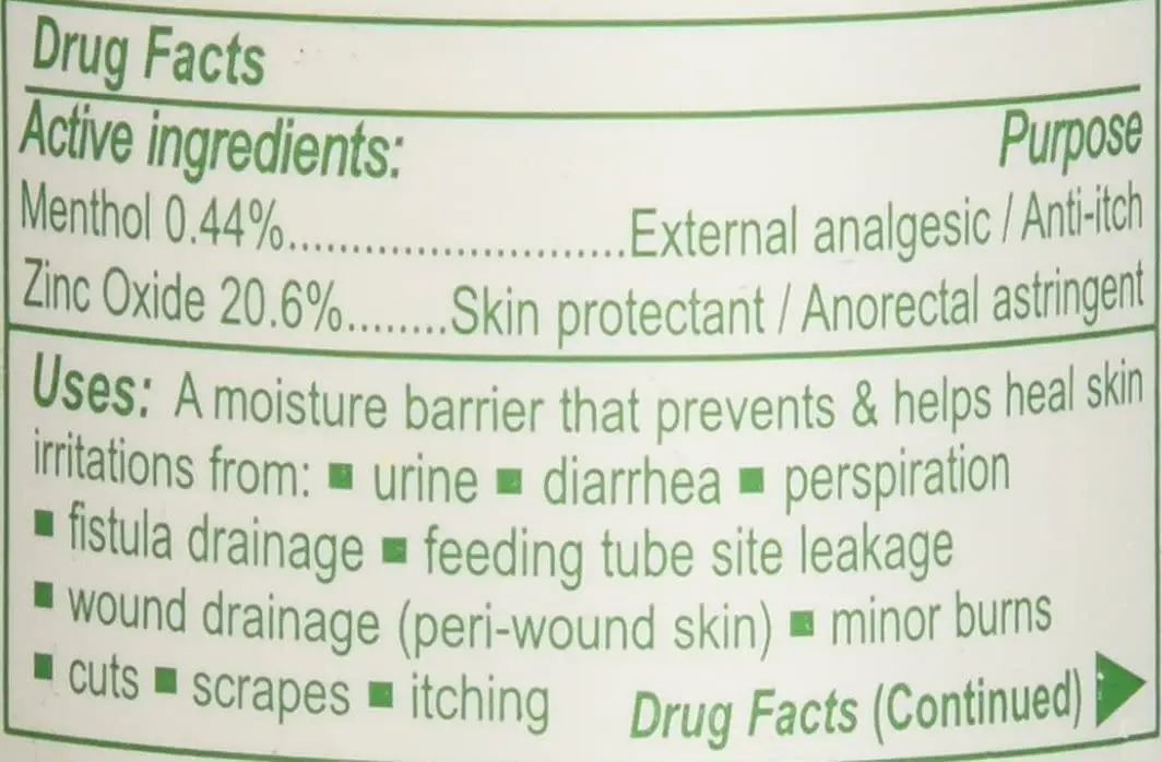 Calmoseptine Ointment 2.5 oz Jar | Skin Protectant for Diaper Rash & Minor Burns - view 6