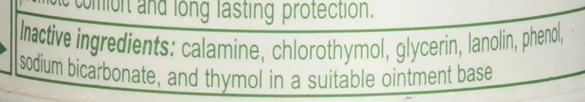 Calmoseptine Ointment 2.5 oz Jar | Skin Protectant for Diaper Rash & Minor Burns - view 7