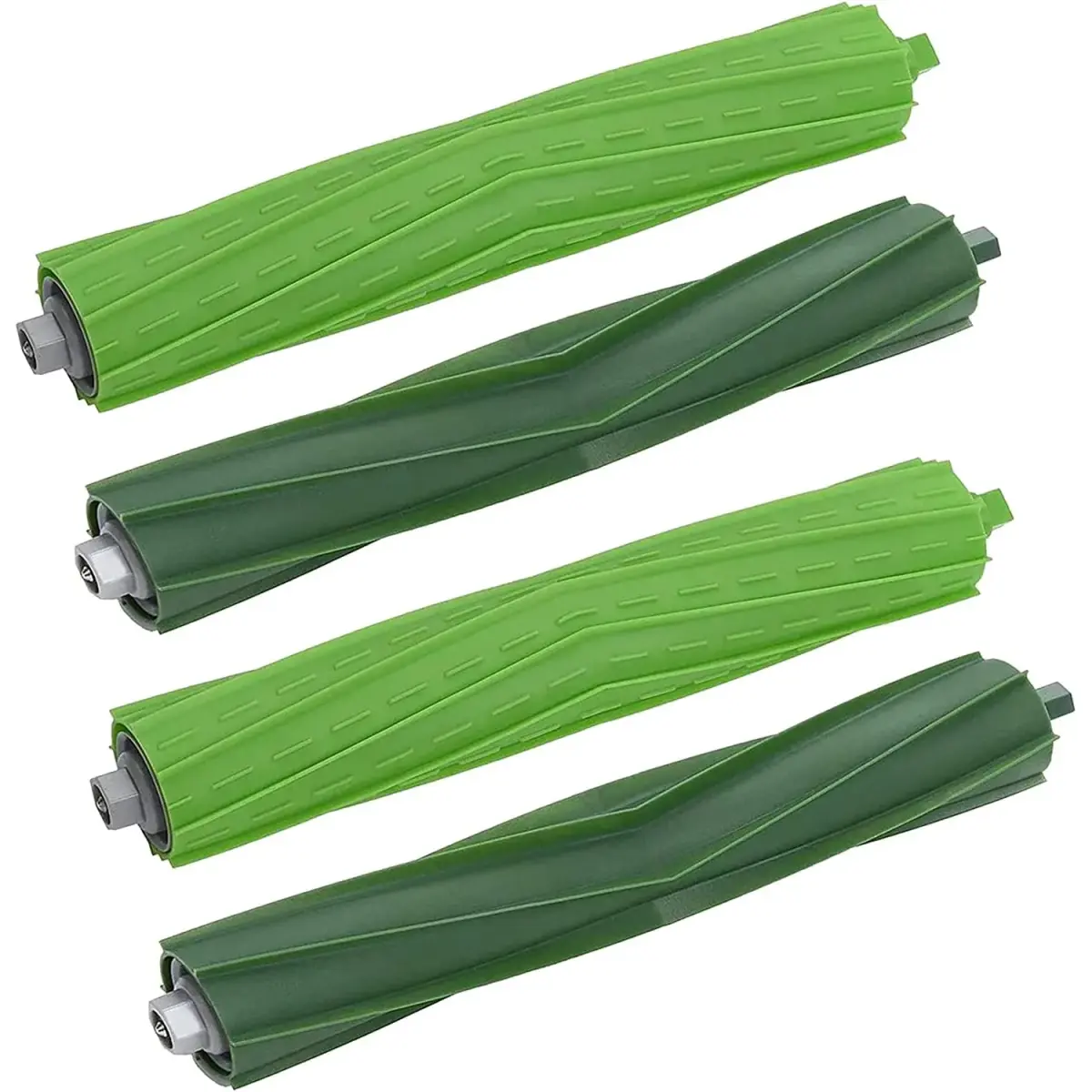 Detetap Replacement Roller Brushes for iRobot Roomba i&e&j Series (2-Pack, Green) | Compatible with i1, i3, i4, i6, i7, i8, j7, E5, E6 Models - main product image