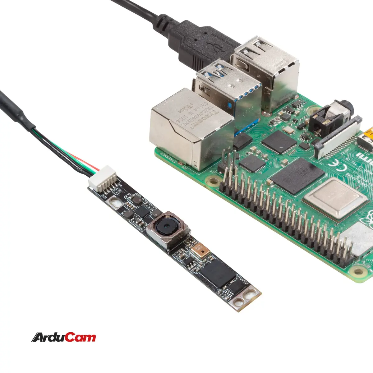 Arducam IMX219 8MP Autofocus USB Camera Module 3280×2464@30fps | Compact USB Webcam with Microphone - view 6