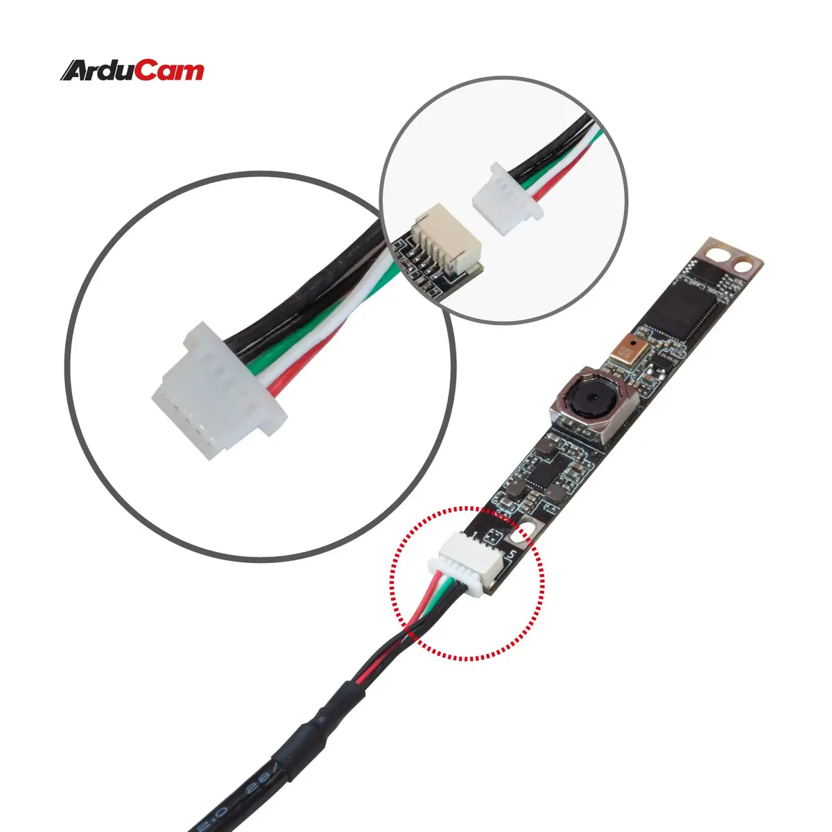 Arducam IMX219 8MP Autofocus USB Camera Module 3280×2464@30fps | Compact USB Webcam with Microphone - view 4