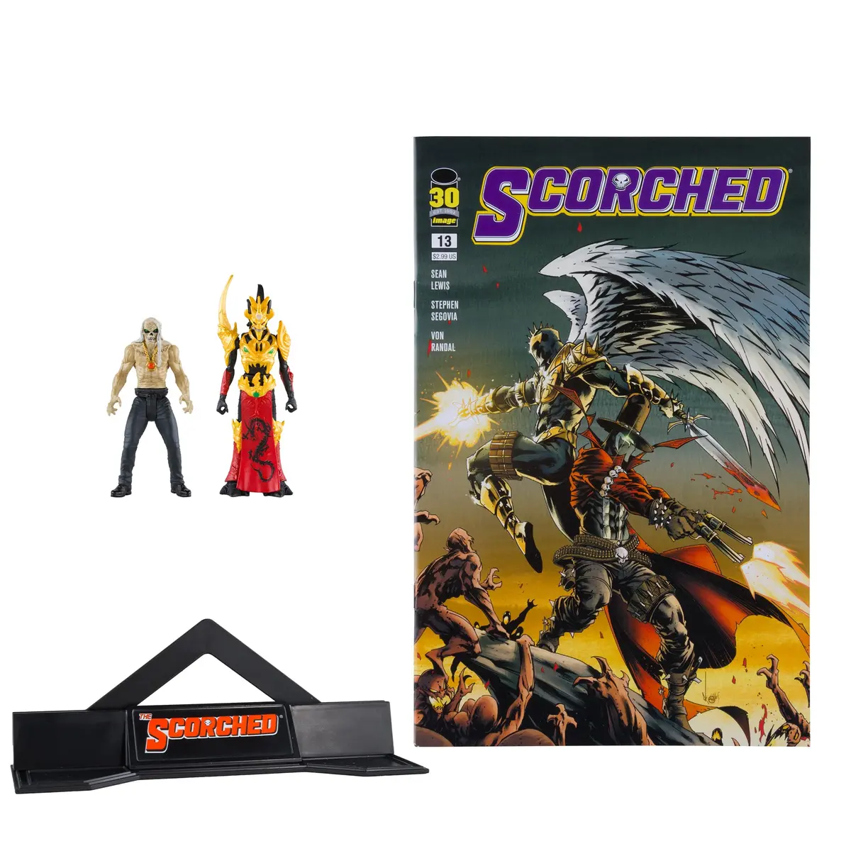 McFarlane Toys Spawn Page Punchers Freak and Mandarin Spawn 3in Action Figures 2-Pack | Comic-Inspired Collectibles - view 5