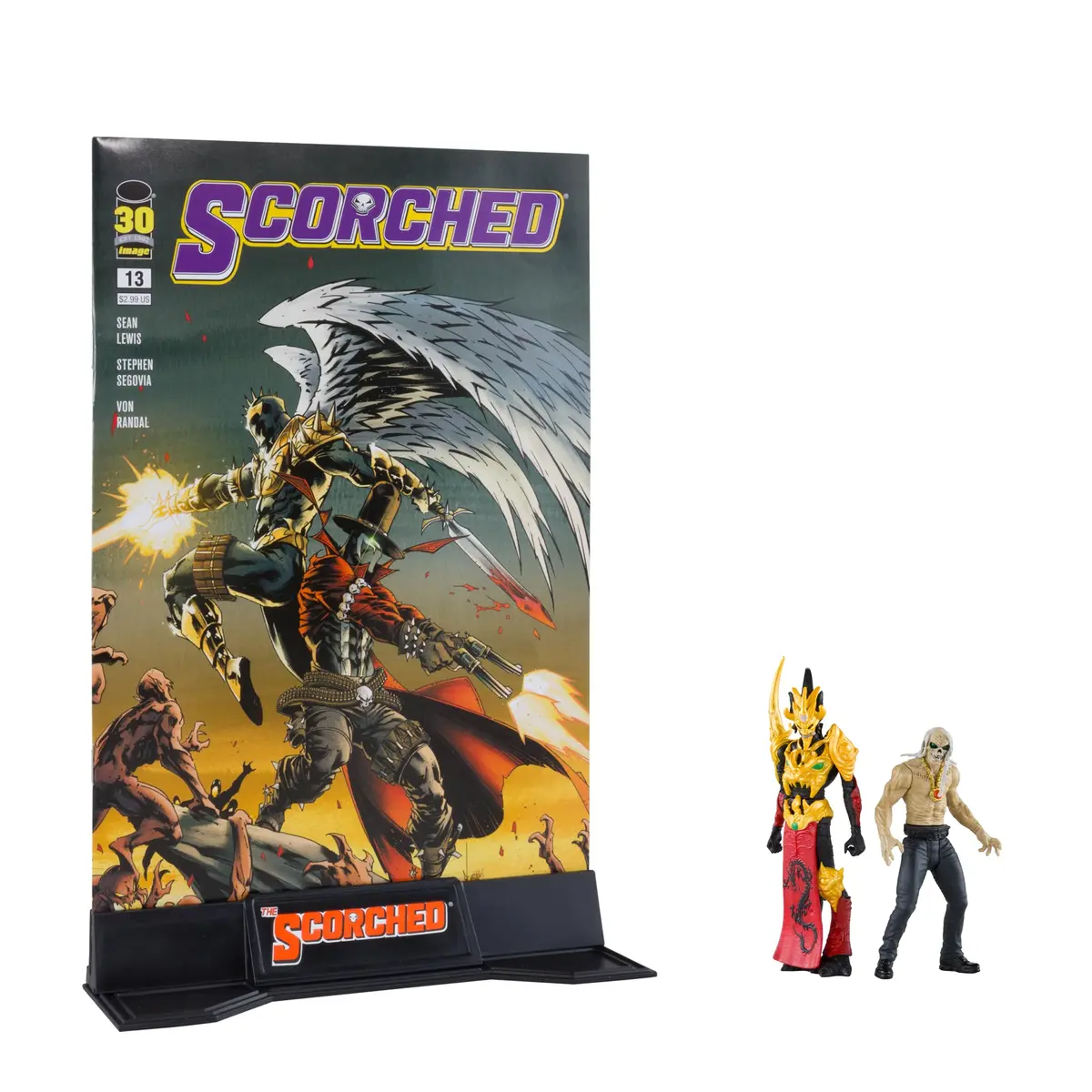 McFarlane Toys Spawn Page Punchers Freak and Mandarin Spawn 3in Action Figures 2-Pack | Comic-Inspired Collectibles - view 8
