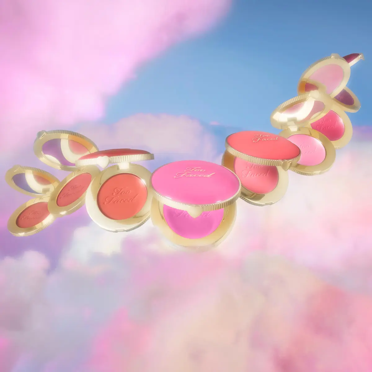 Too Faced Cloud Crush Blurring Blush | Velvety Powder Blush for Cheeks with High-Pigment Formula | 93% Naturally Derived Ingredients, Vegan & Cruelty-Free, Candy Clouds, 0.17 Ounce - view 7