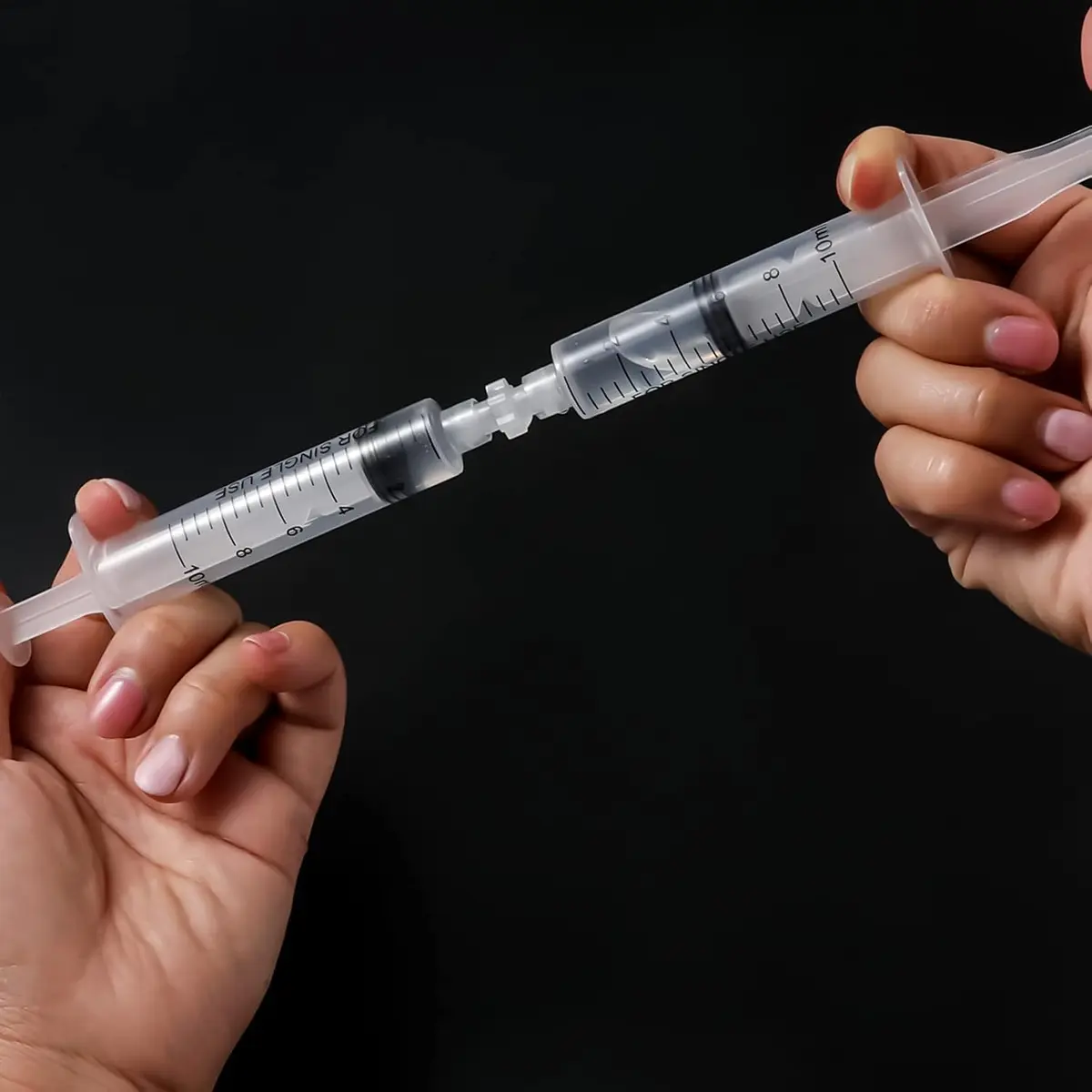 AIEX Syringe Adapter Kit 60pcs Transparent Polypropylene | Leak-Free Connection for Lab & Scientific Use - view 5