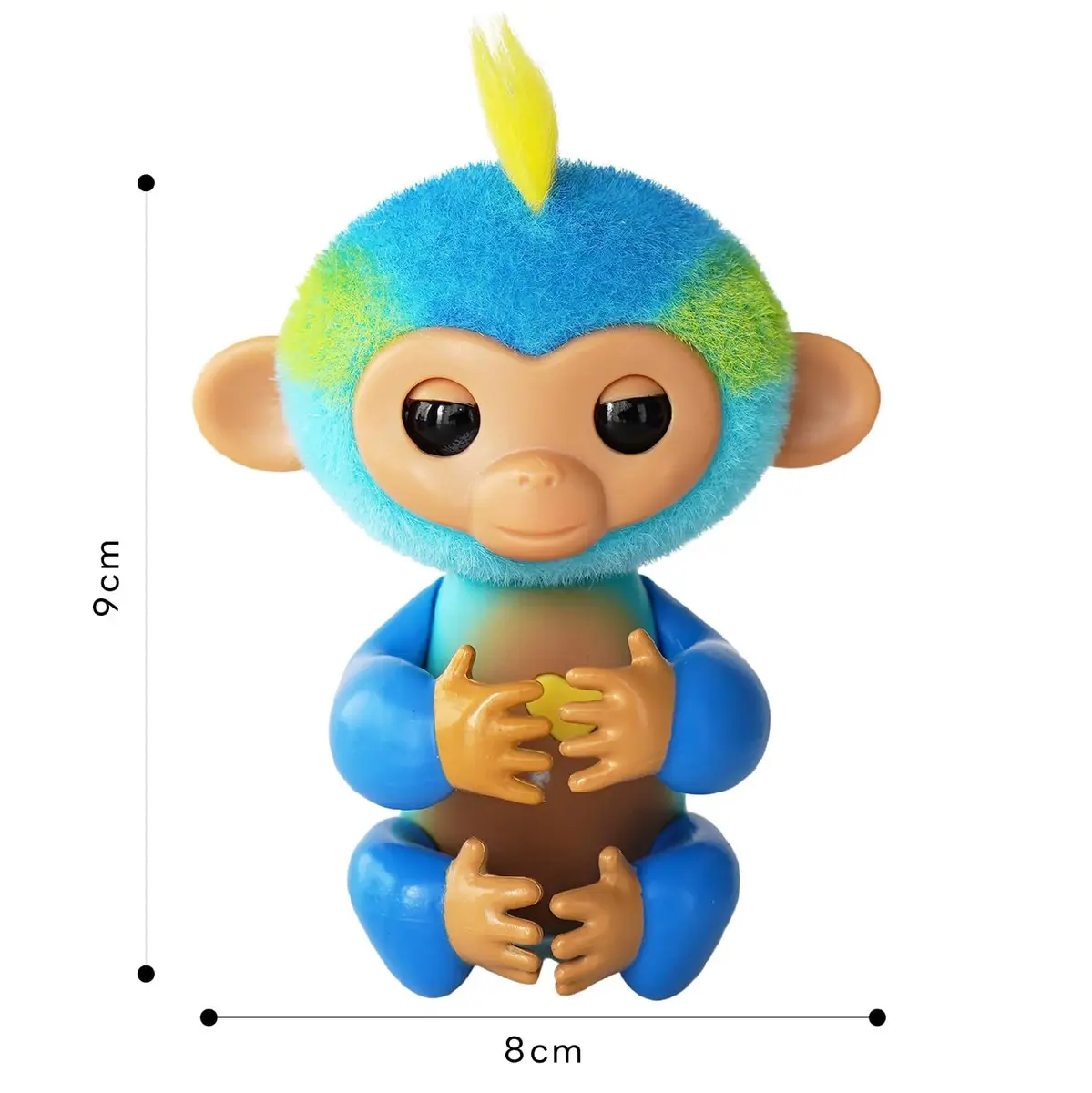 Fingerlings Baby Monkey Leo 3.14 x 3.14 x 4.92 inches | Interactive Toy with 70+ Sounds - view 3