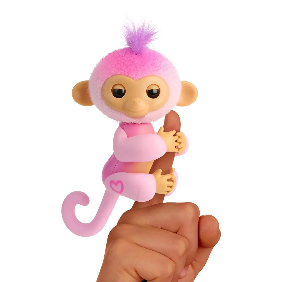 Fingerlings Baby Monkey Harmony Pink | Interactive Toy with 70+ Sounds & Reactions - main product image