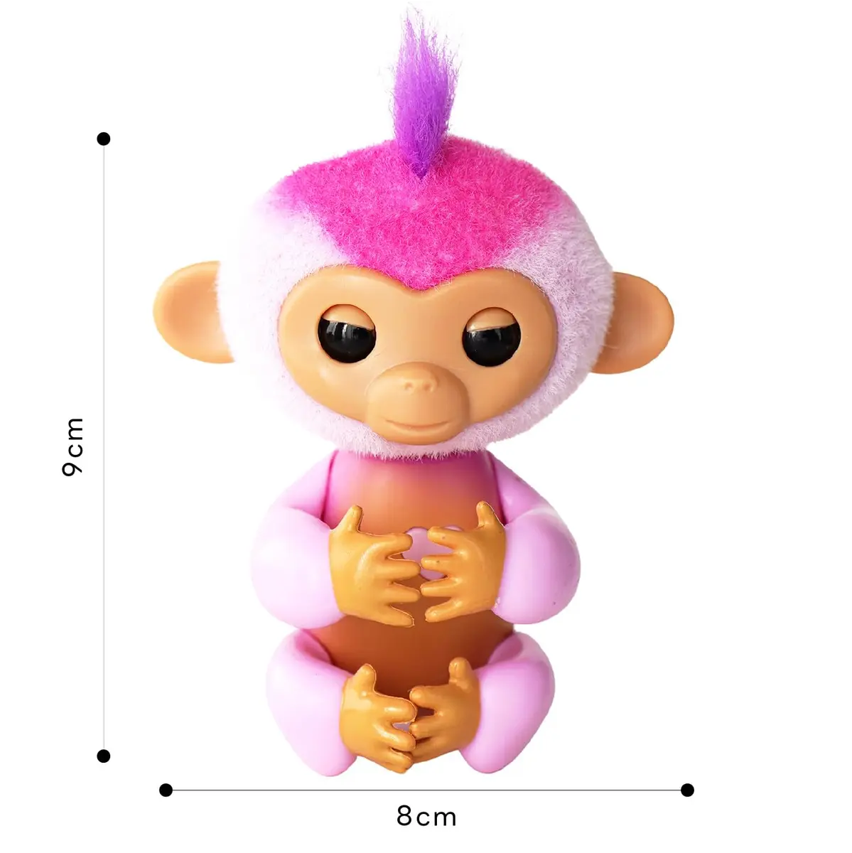 Fingerlings Baby Monkey Harmony Pink | Interactive Toy with 70+ Sounds & Reactions - view 3