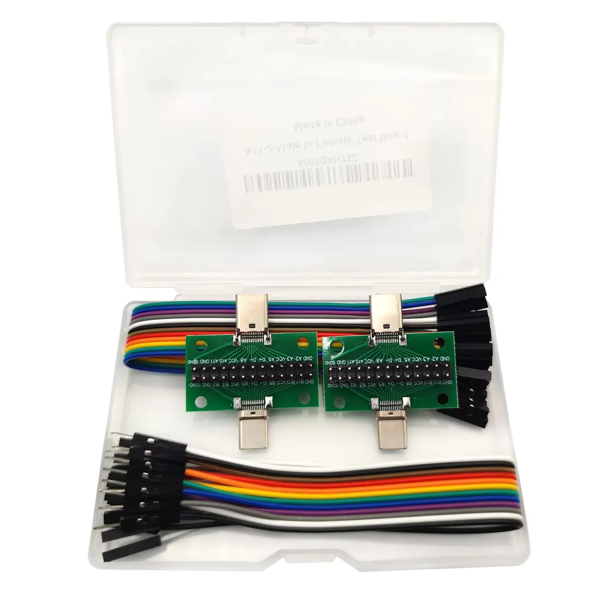 minidodoca USB 3.1 Type-C Male to Male Test Board with 24 Pins & DuPont Wires | 10Gbps Data Transfer - view 4