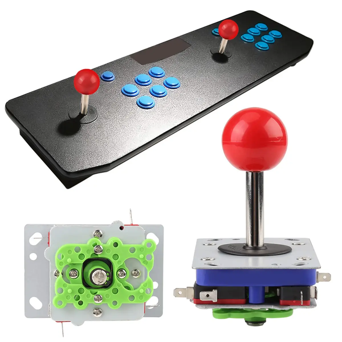Akozon Classic Arcade Joystick Controller with Adjustable Ball and Long Handle for Competition Style Gaming, 240g (0.53 lb) - view 6