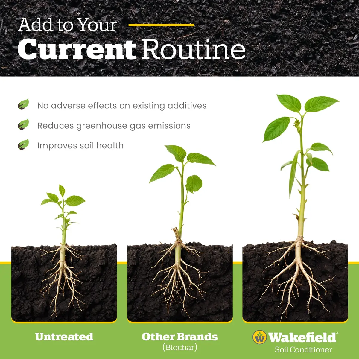 Wakefield BioChar – Premium Garden Soil Conditioner – OMRI Listed, Bio Char for Raised Gardens, Potting Mix, Lawns – 1 cu/ft (25 pounds) - view 6