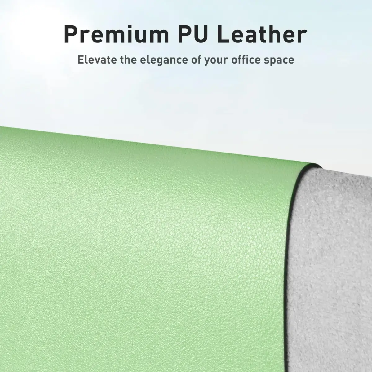 Aothia PU Leather Desk Pad 80cm x 40cm (31.5" x 15.7") | Smooth, Waterproof, Non-Slip Surface for Office and Home - view 2