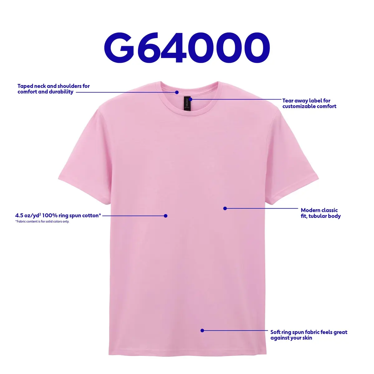 Gildan Adult Softstyle Cotton T-Shirt Large | Soft, Durable & Perfect for Everyday Wear - view 3