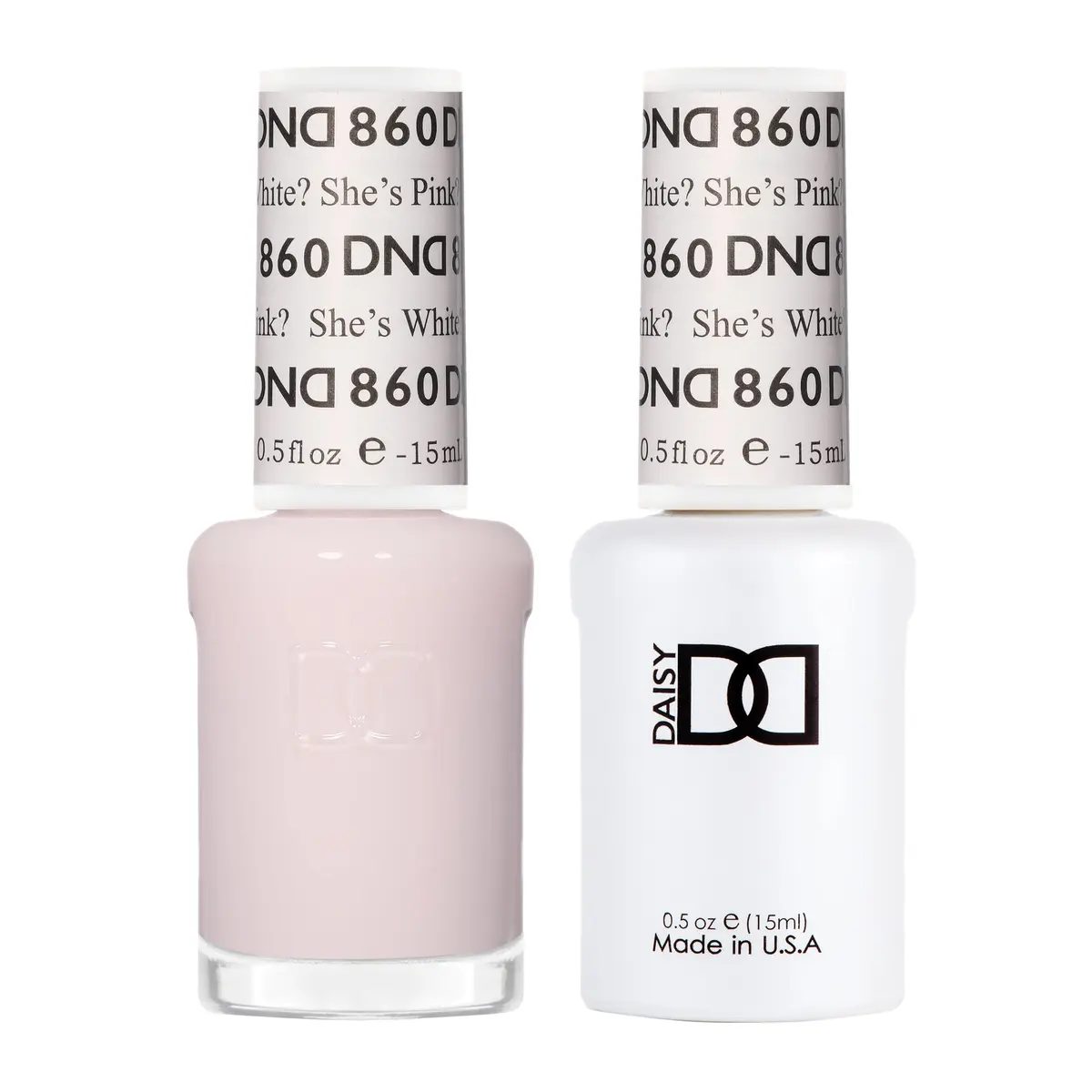 DAISY DND Sheer Collection Gel Polish Set 0.5 Fl Oz | 3 Week Chip-Free Durability - main product image