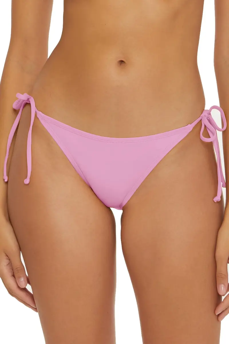 BCA by Rebecca Virtue Kira Women's Side Tie Bikini Bottom X-Large | Cheeky Coverage Swimwear - main product image