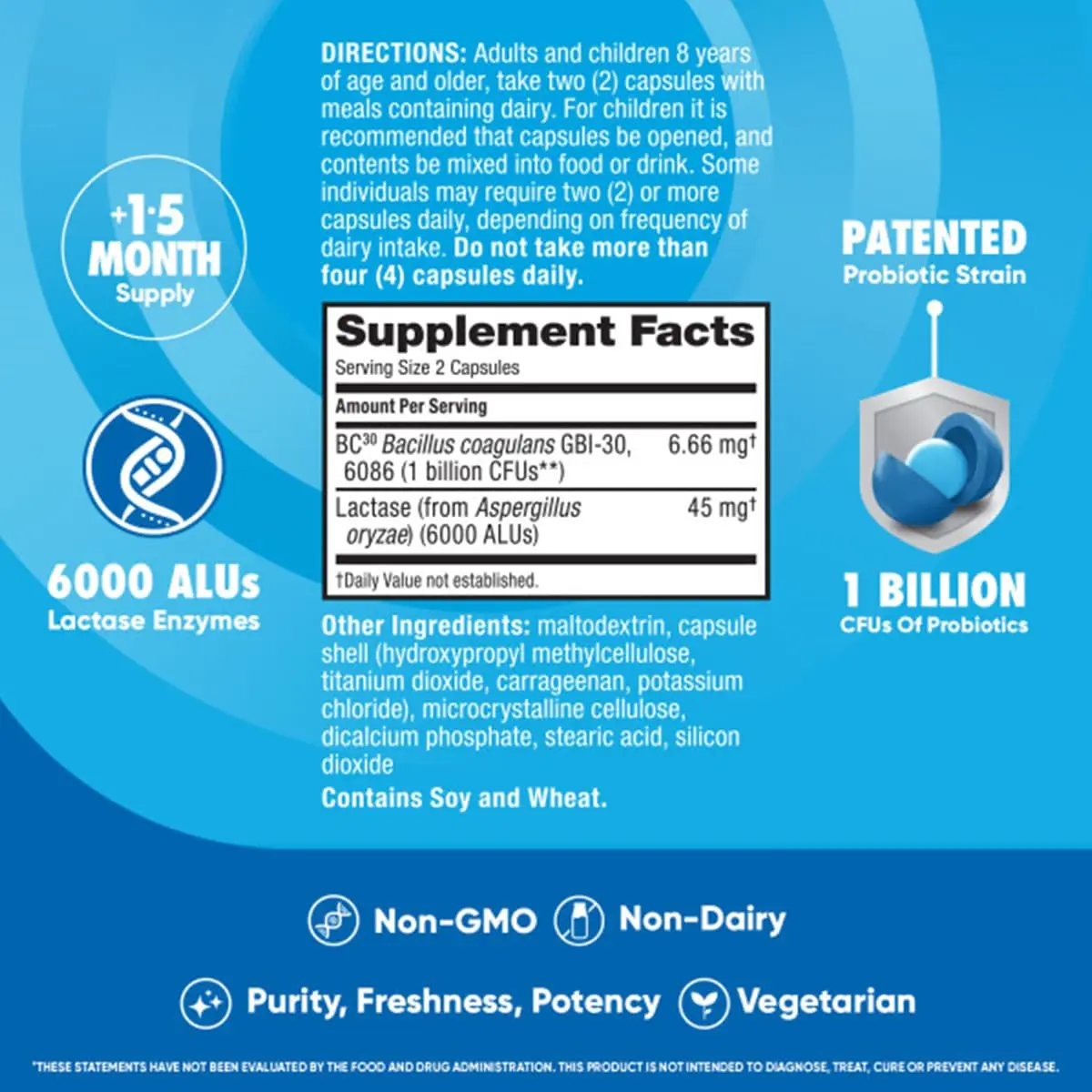 Digestive Advantage Probiotics + Lactase Digestive Enzymes 96ct | Supports Gut & Immunity - view 7