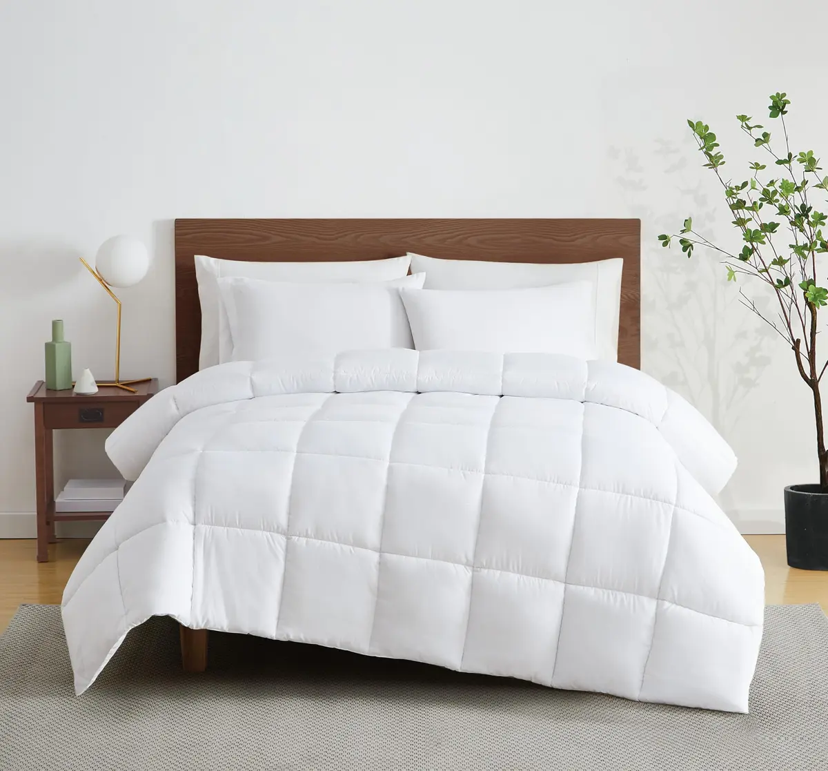 CANNON Heritage Down Alternative Comforter King | Microfiber, Box Quilted, Winter - main product image