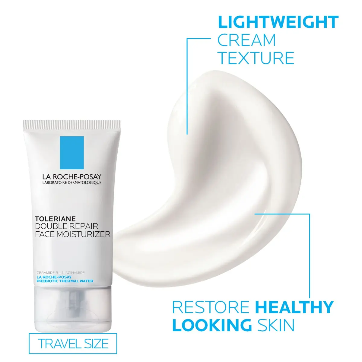 La Roche-Posay Toleriane Gentle Skin Care Set, Hydrating Cleanser & Double Repair Moisturizer | 200ml (7.44 Fl Oz) - view 6