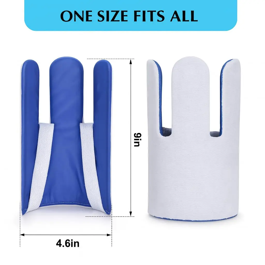 CAidRE Sock Aid Device with Terrycloth Grip for Easy On/Off - Dark Blue | 24.5 cm (9.6 inches) Length - view 3