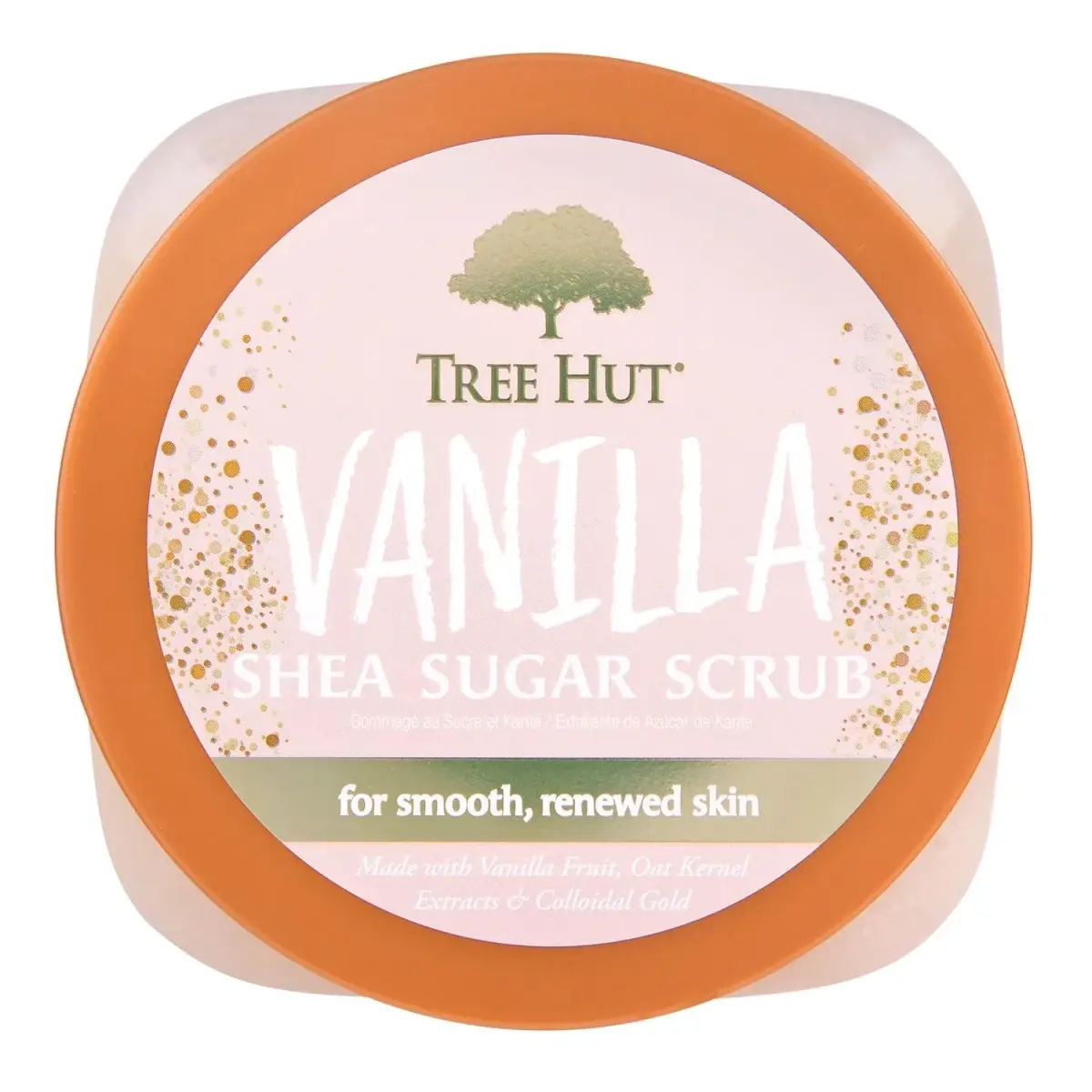 Tree Hut Vanilla Shea Sugar Scrub 510g (18 oz) | Exfoliating & Hydrating Body Treatment - view 2