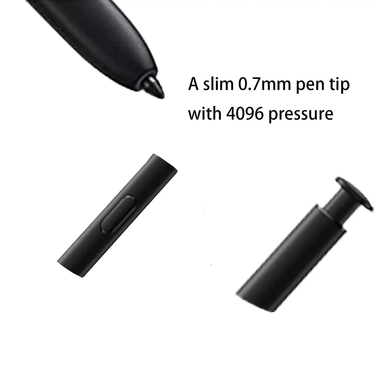 LiXiongBao Galaxy S23 Ultra S Pen Replacement Black | Bluetooth Remote & Pressure Sensitive - view 4