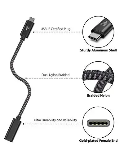 Faracent 1ft Black USB C Extension Cable - 20Gbps, 240W, 4K@60Hz, USB 3.2 - view 2