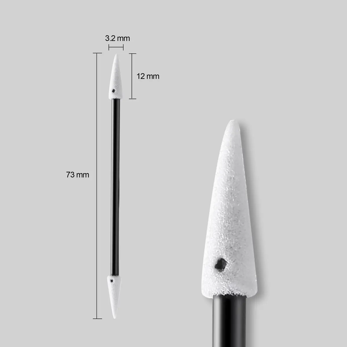AAwipes Double-Tipped Foam Swabs 2.9" | Micro & Precision Cleaning (70-120 chars) - view 2