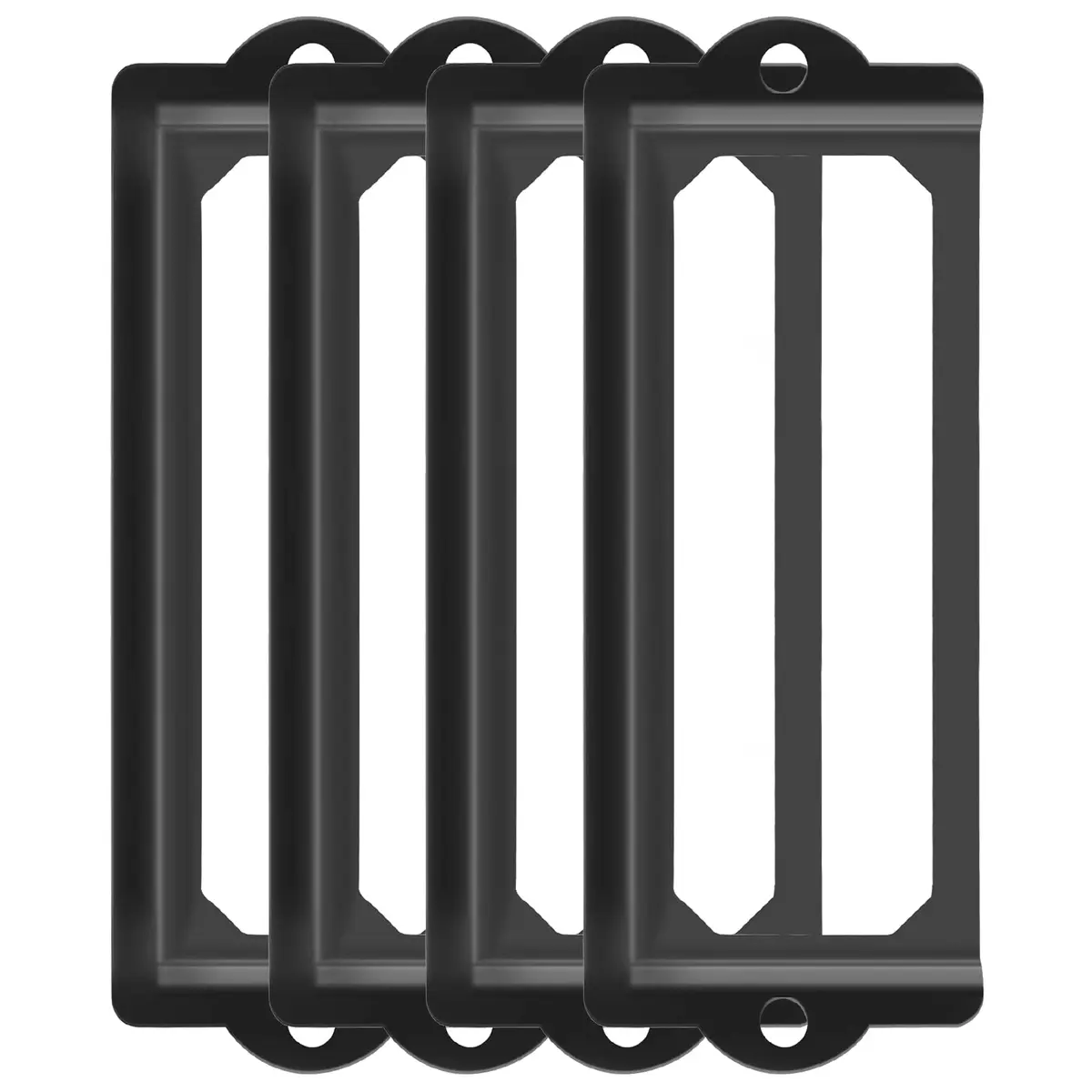 suiwotin Metal Label Holder, 83mm x 30mm | Rustproof, Corrosion Resistant, File Drawer Label Frames - view 6