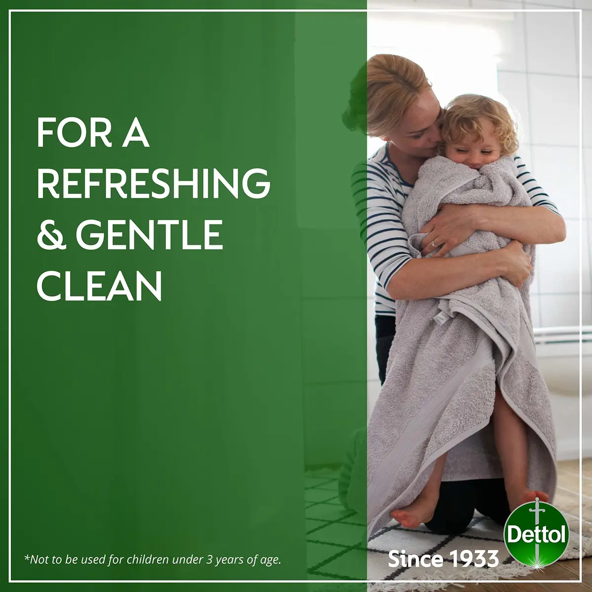 Dettol Cool Body Wash and Shower Gel 16.90 Fl Oz | Refreshing Mint & Bergamot for Active Skin - view 8