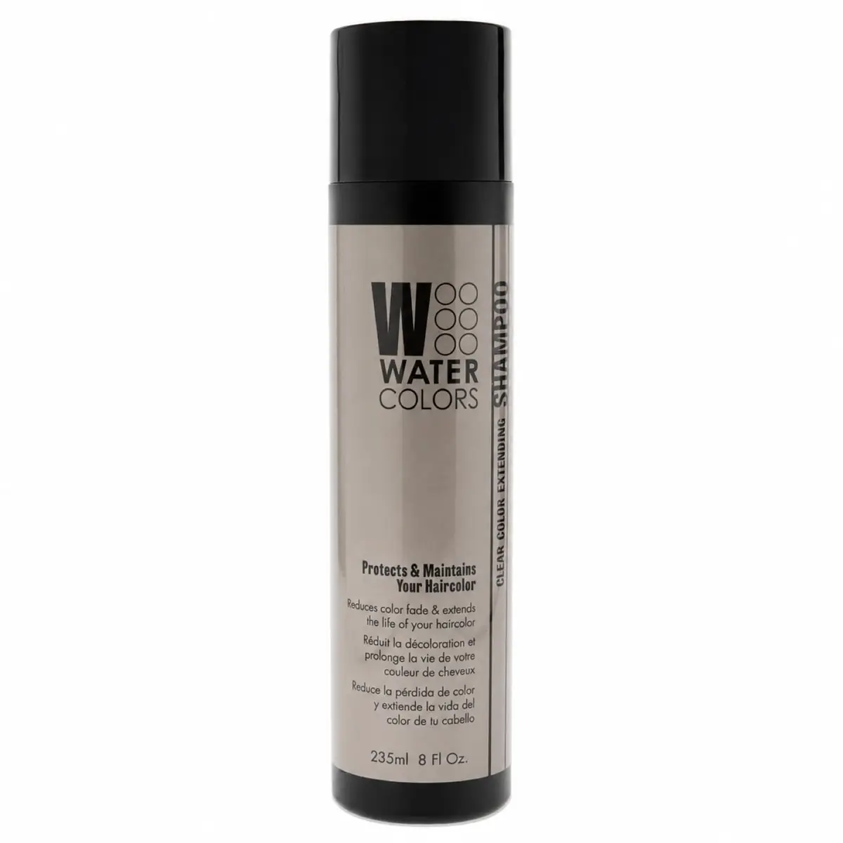 Watercolors Color Depositing Hair Dye Shampoo, Clear, 8 Fl Oz | Vibrant Color & Shine - main product image