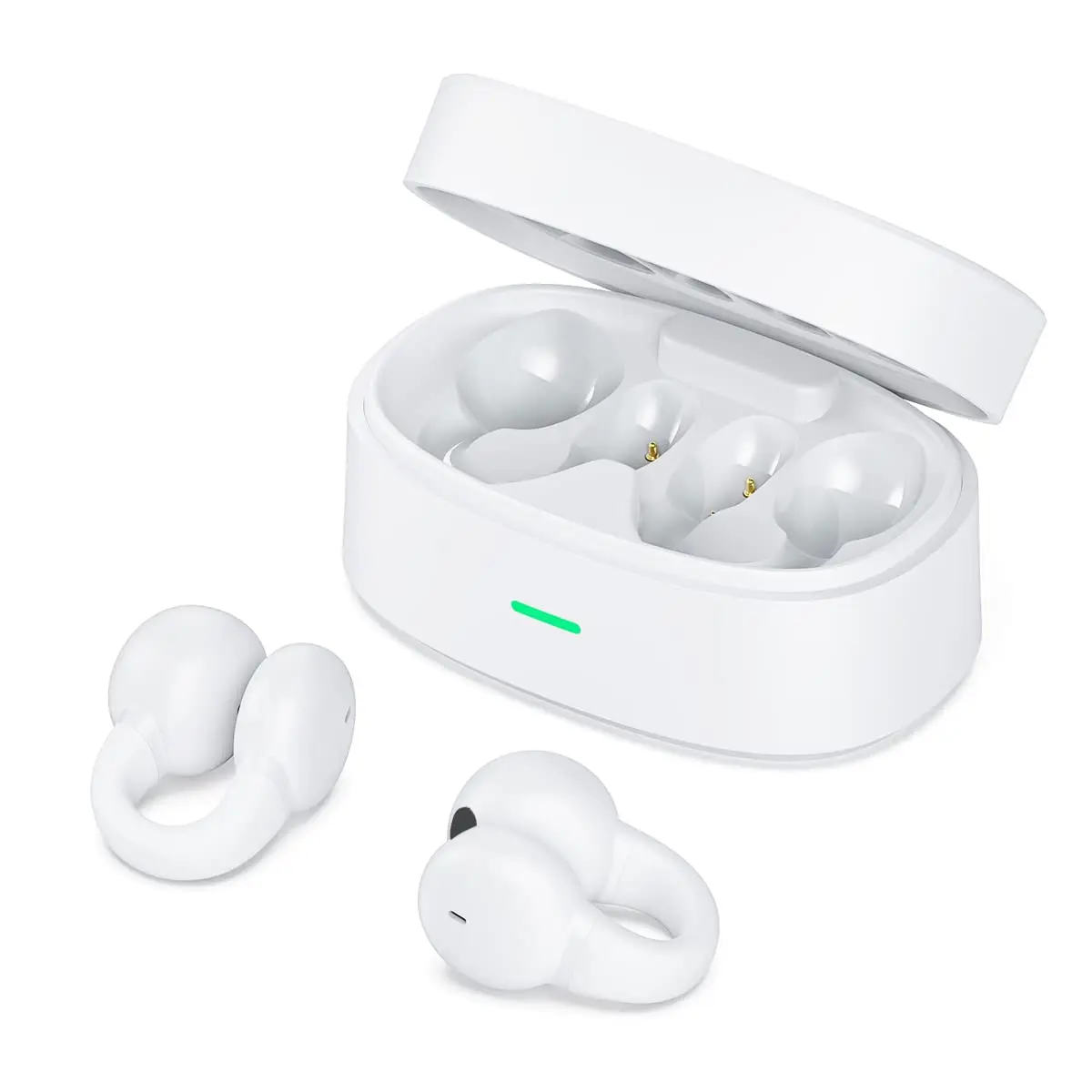 ZOUKAI Open Ear Clip Wireless Earbuds with Bluetooth 5.3 | Safe Listening for Travel & Sports - main product image