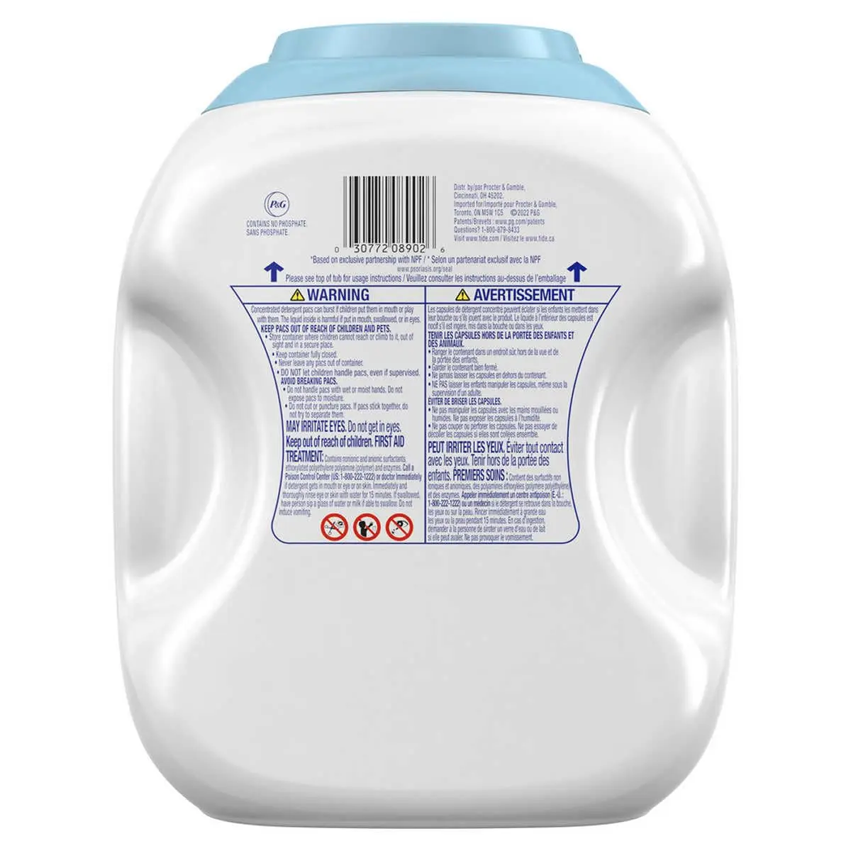 Tide Pods Free & Gentle Laundry Detergent Pacs 152 Count | Hypoallergenic & Dye-Free - view 3