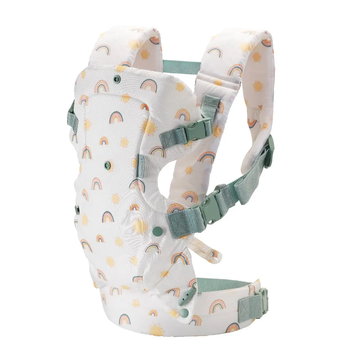 Infantino Flip 4-in-1 Baby Carrier Convertible Ergonomic, Rainbow | Adjustable, 8-32 lbs, 4 Carry Modes - view 8