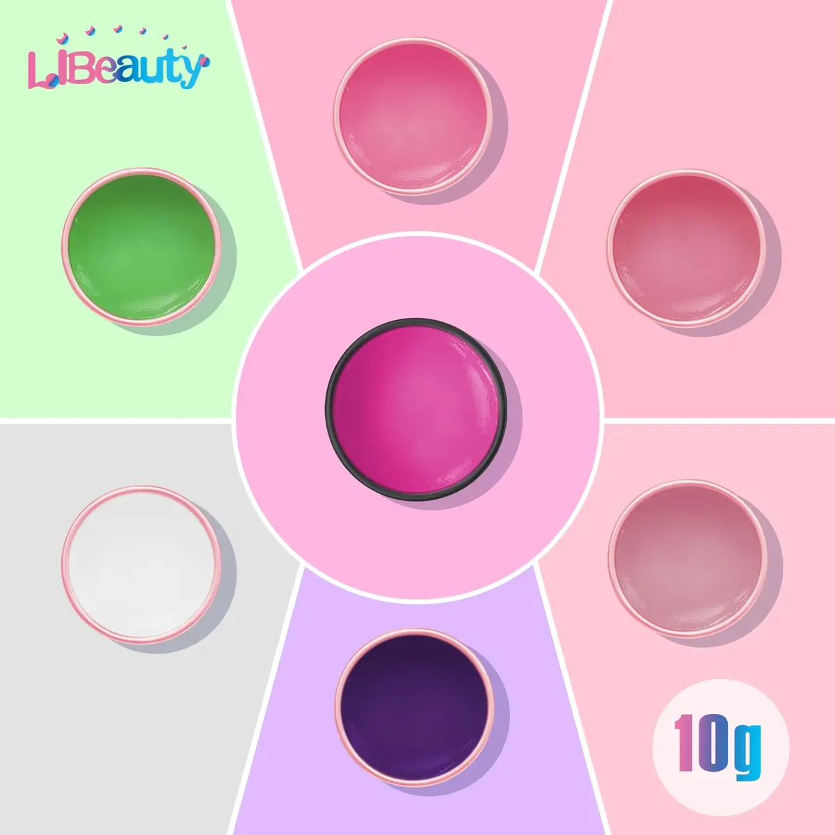 Libeauty Lash Lift Glue Balm 10g (0.35 oz) | Pink Peach Adhesive Wax for Flawless Lash Perms - view 8