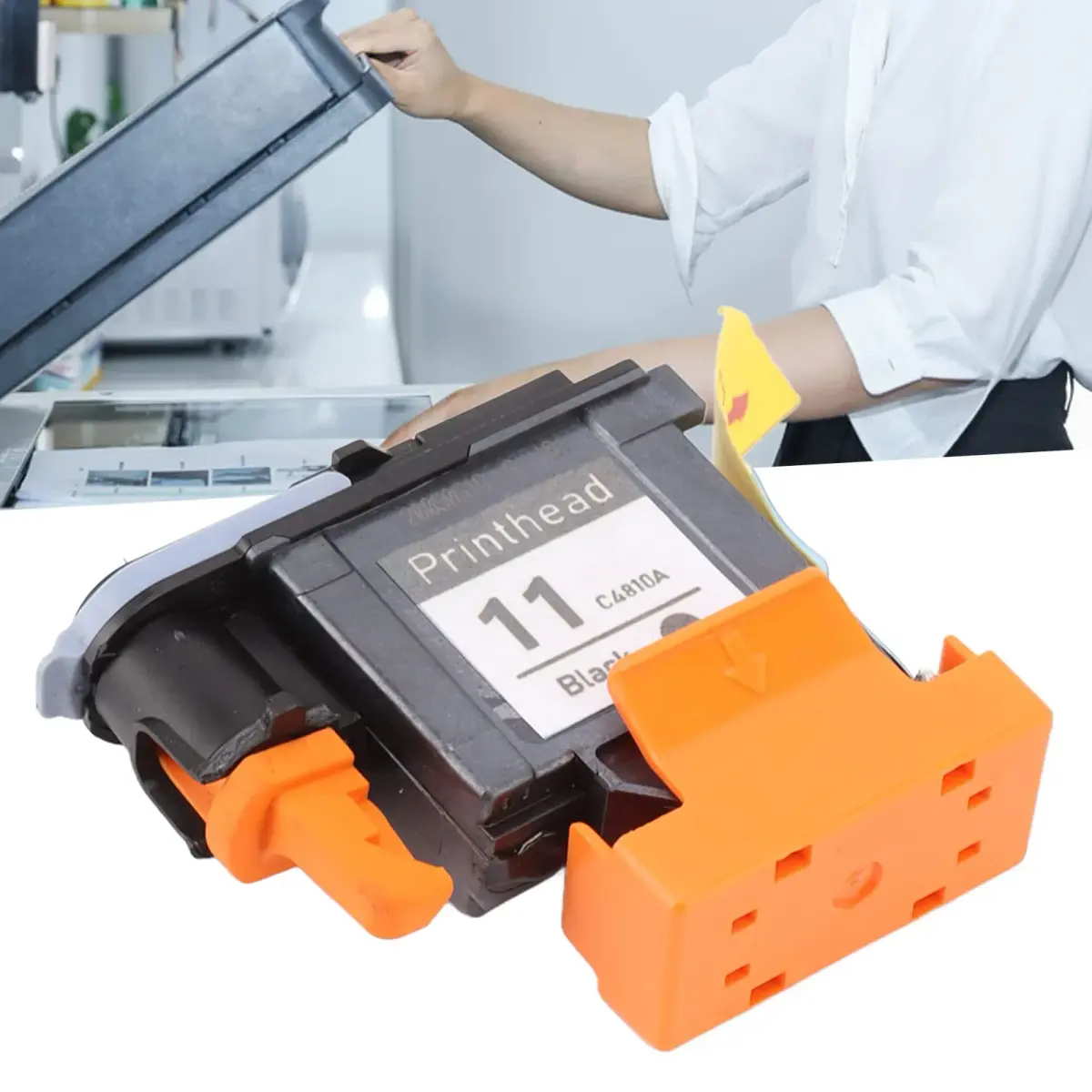 Ayayu Printer Printhead Replacement Black (K) for HP 100 110 111 500 510 800 813 850 | Tested for Smooth Printing - view 4