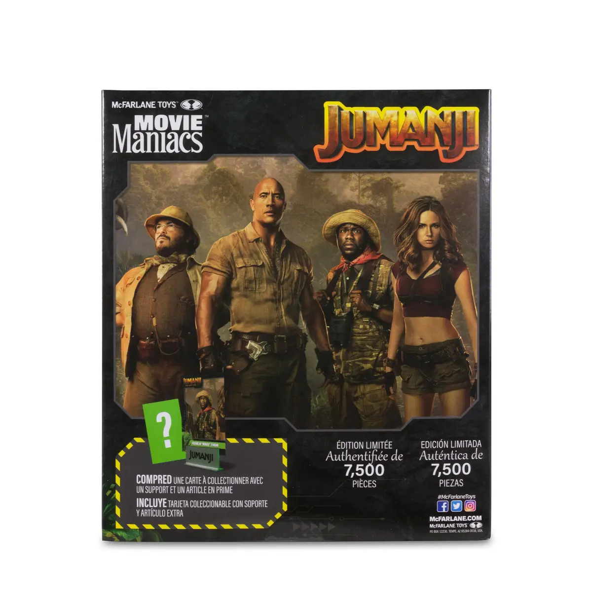 McFarlane Toys Movie Maniacs Franklin "Mouse" Finbar (Jumanji) 6in Figure | ASTM-Tested - view 7