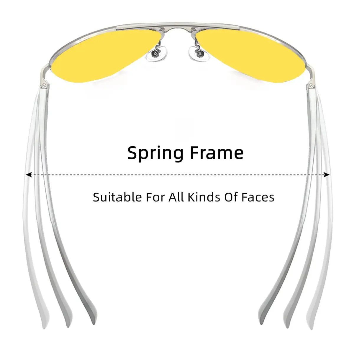 Fishingtours Aviator Sunglasses for Men Women Polarized Mirrored Driving | Classic Style with UV400 Protection - view 3