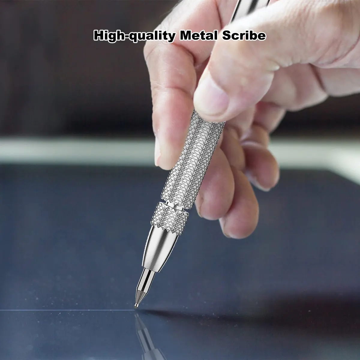 Glieskir Tungsten Carbide Scriber Set with Magnet & 20 Tips | Precision Metal & Glass Marking Tool (70-120 chars) - view 5