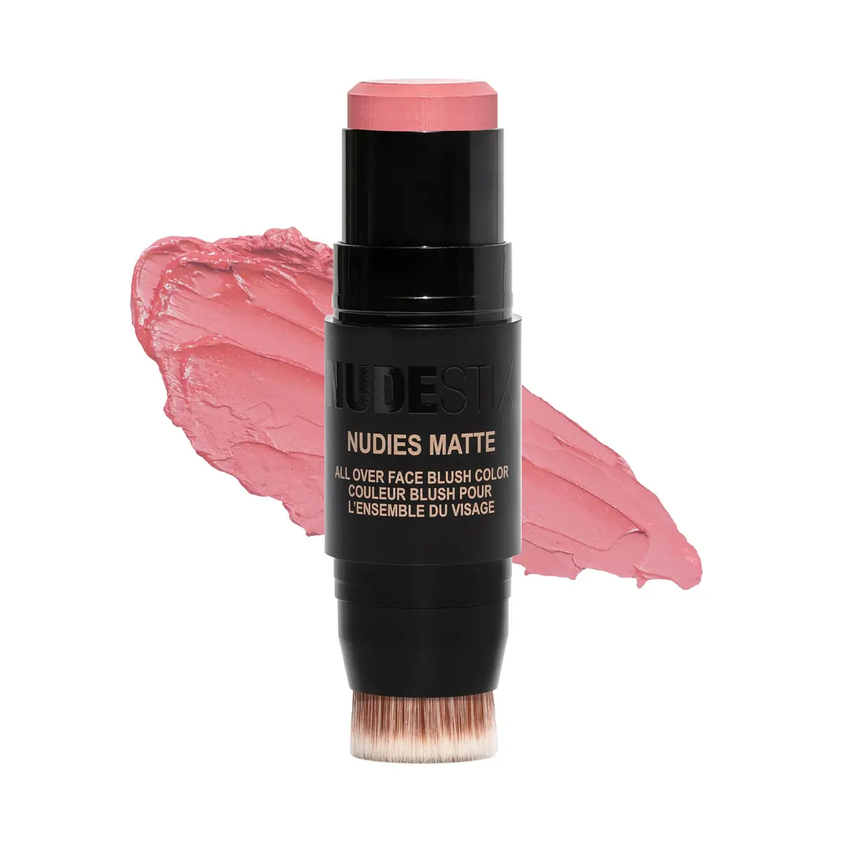 Nudestix Nudies Blush Stick 0.24 Ounce | Cream Blush for Cheeks, Eyes & Lips with Built-In Brush - main product image