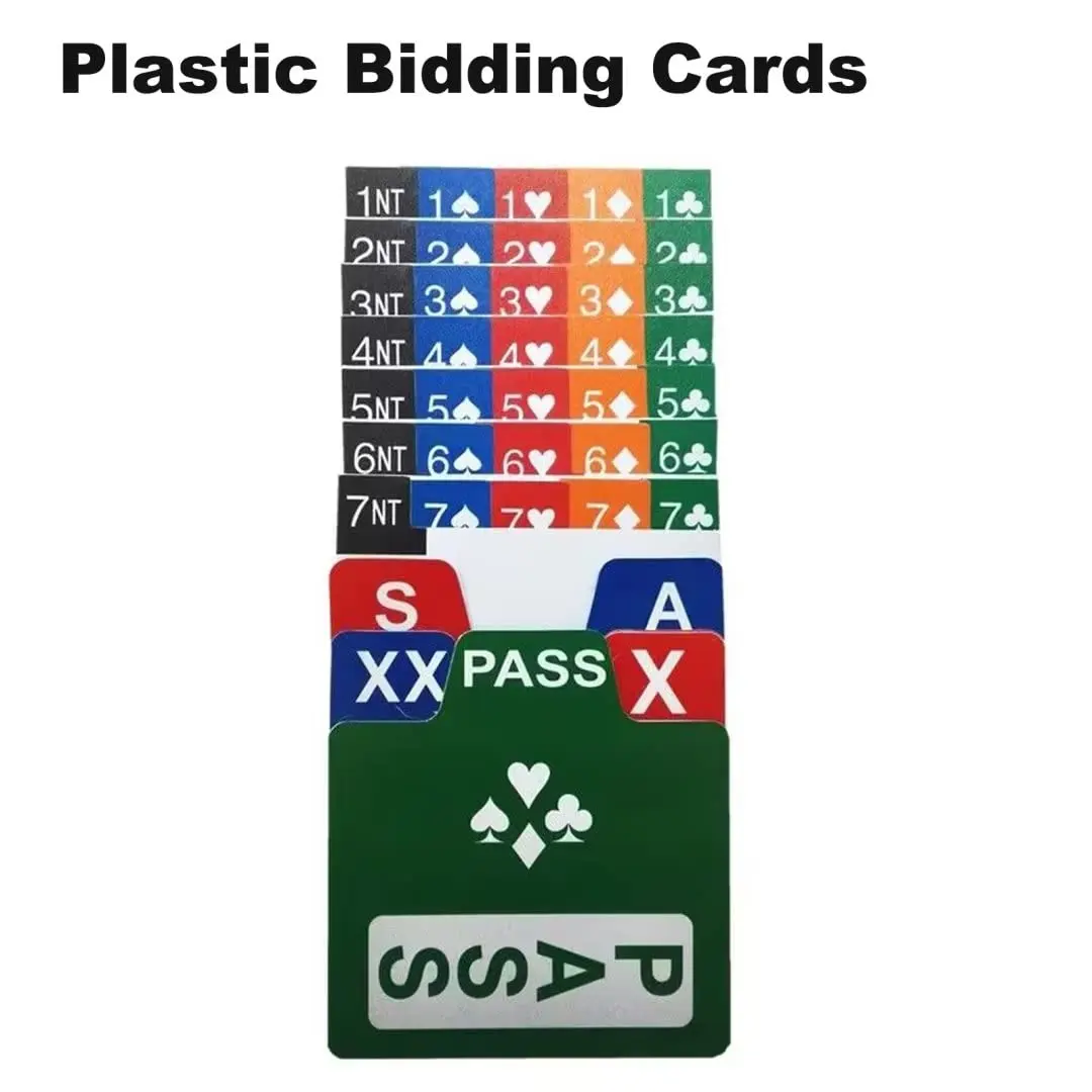 perixir Bridge Bidding Boxes Set of 4 | Premium Bridge Kit for Beginners & Clubs - view 5