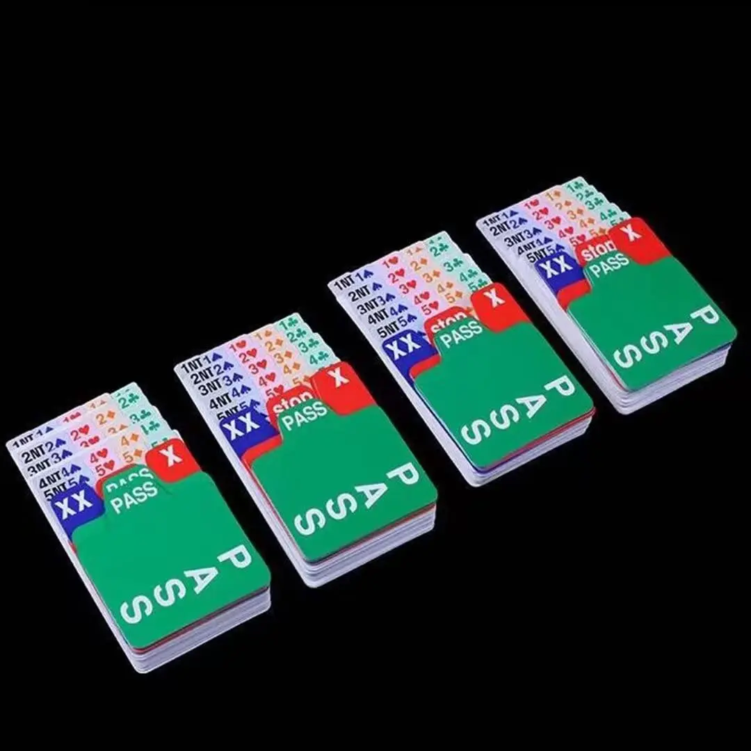 perixir Bridge Bidding Boxes Set of 4 | Premium Bridge Kit for Beginners & Clubs - view 7