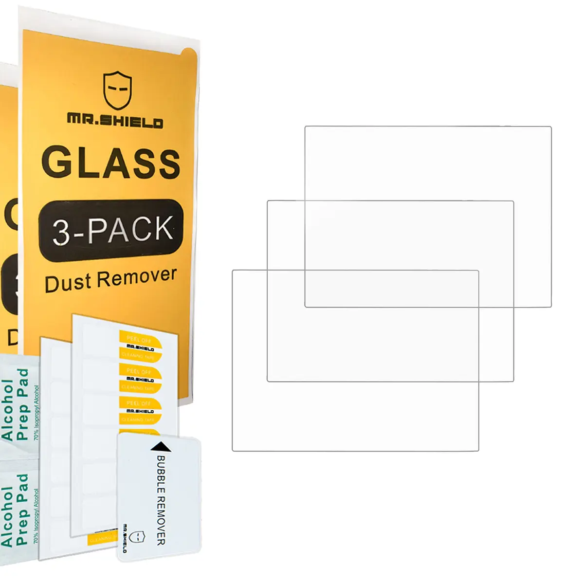 Mr.Shield 3-Pack Tempered Glass Screen Protector for Sony Alpha FX3 ILME-FX3/FX3A | 9H Hardness, 99.99% Clarity - view 2