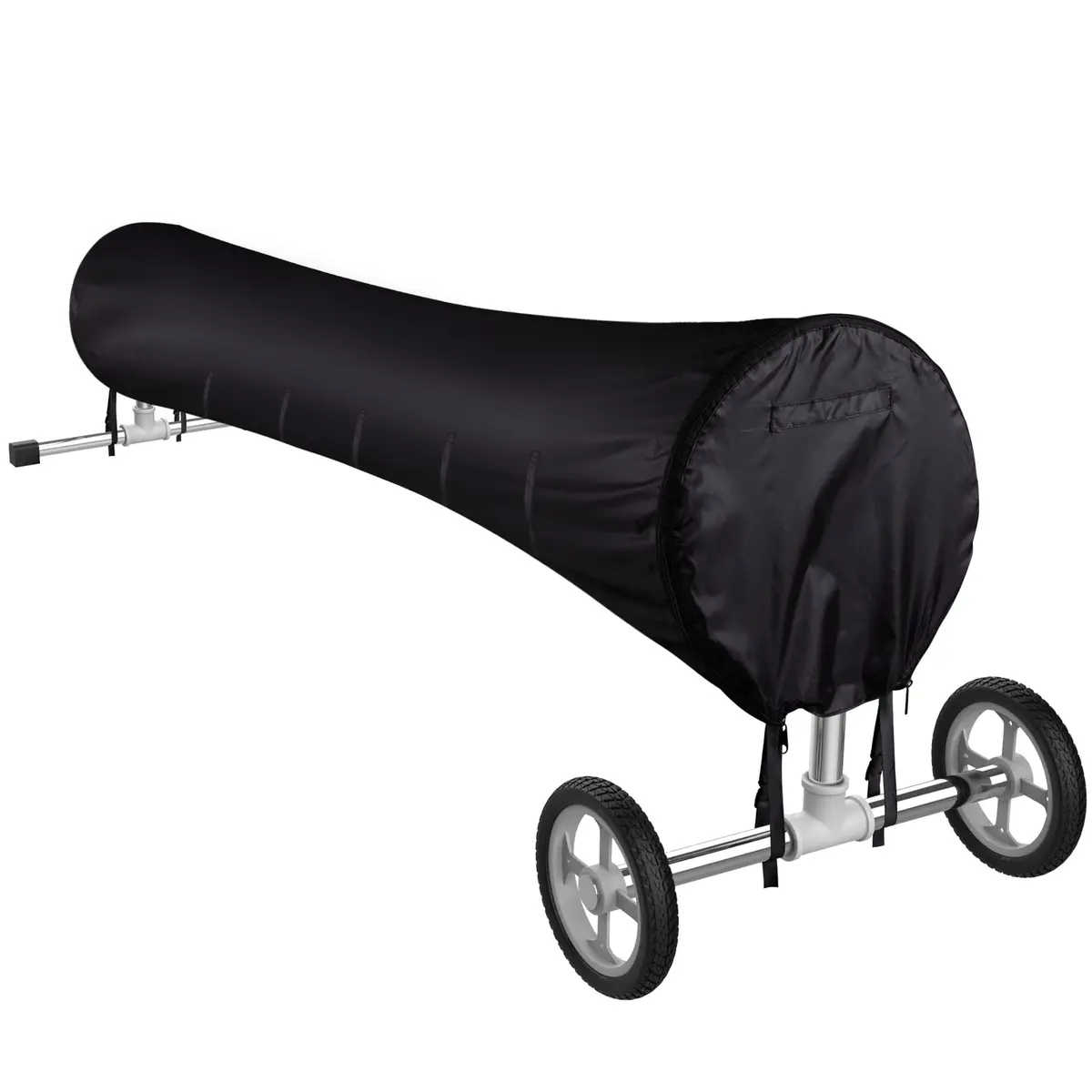 Tlswshsy 18ft Pool Solar Reel Cover | Heavy Duty Woven Polyethylene for All-Weather Protection - main product image