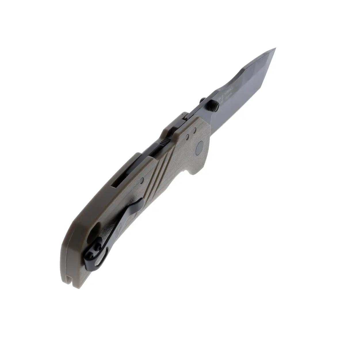 Cold Steel Engage 3in 4116SS Tanto Point Blade 4.25in FDE GFN Handle | Everyday Carry Tactical Folding Knife - view 5