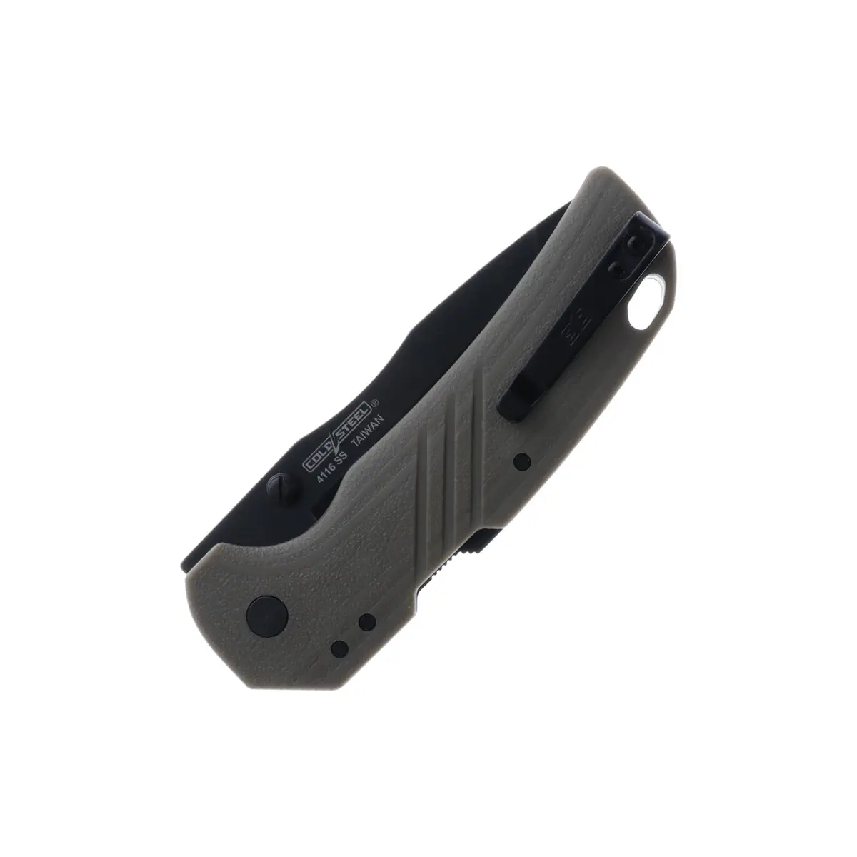 Cold Steel Engage 3in 4116SS Tanto Point Blade 4.25in FDE GFN Handle | Everyday Carry Tactical Folding Knife - view 4