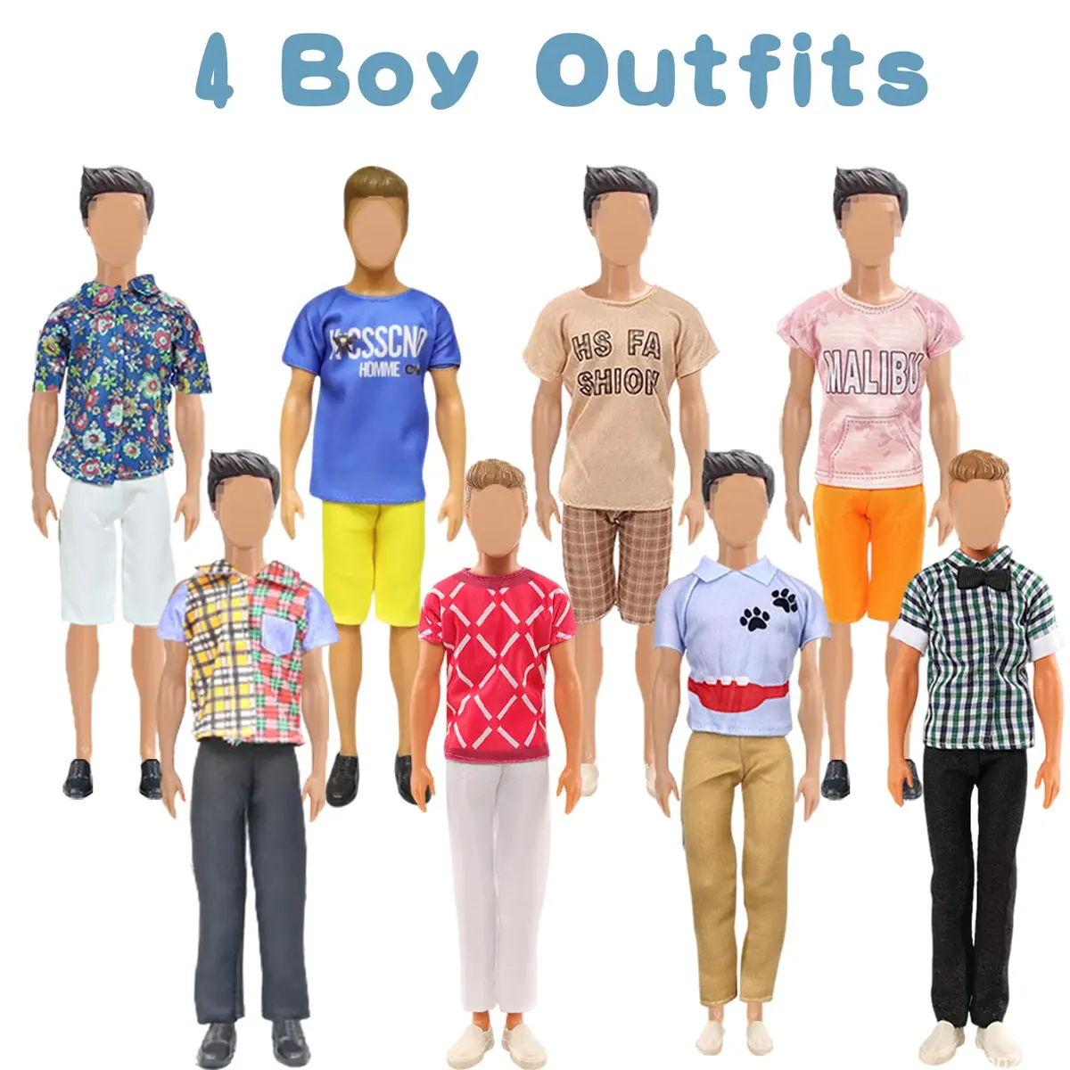 Carreuty 27 PCS Doll Clothes & Accessories Set for 11.5" & 12" Dolls | Creative Dress-Up Play - view 3