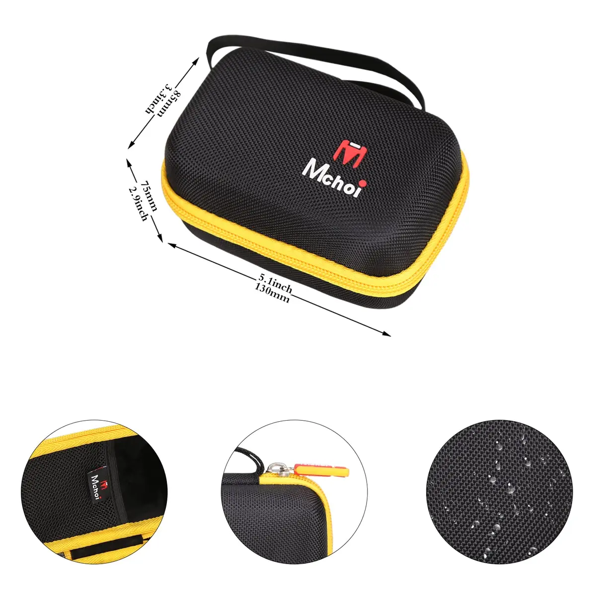 Mchoi Waterproof Hard Carrying Case Replacement for Kodak PIXPRO WPZ2 Rugged Waterproof Digital Camera | Shockproof & Dustproof - view 6