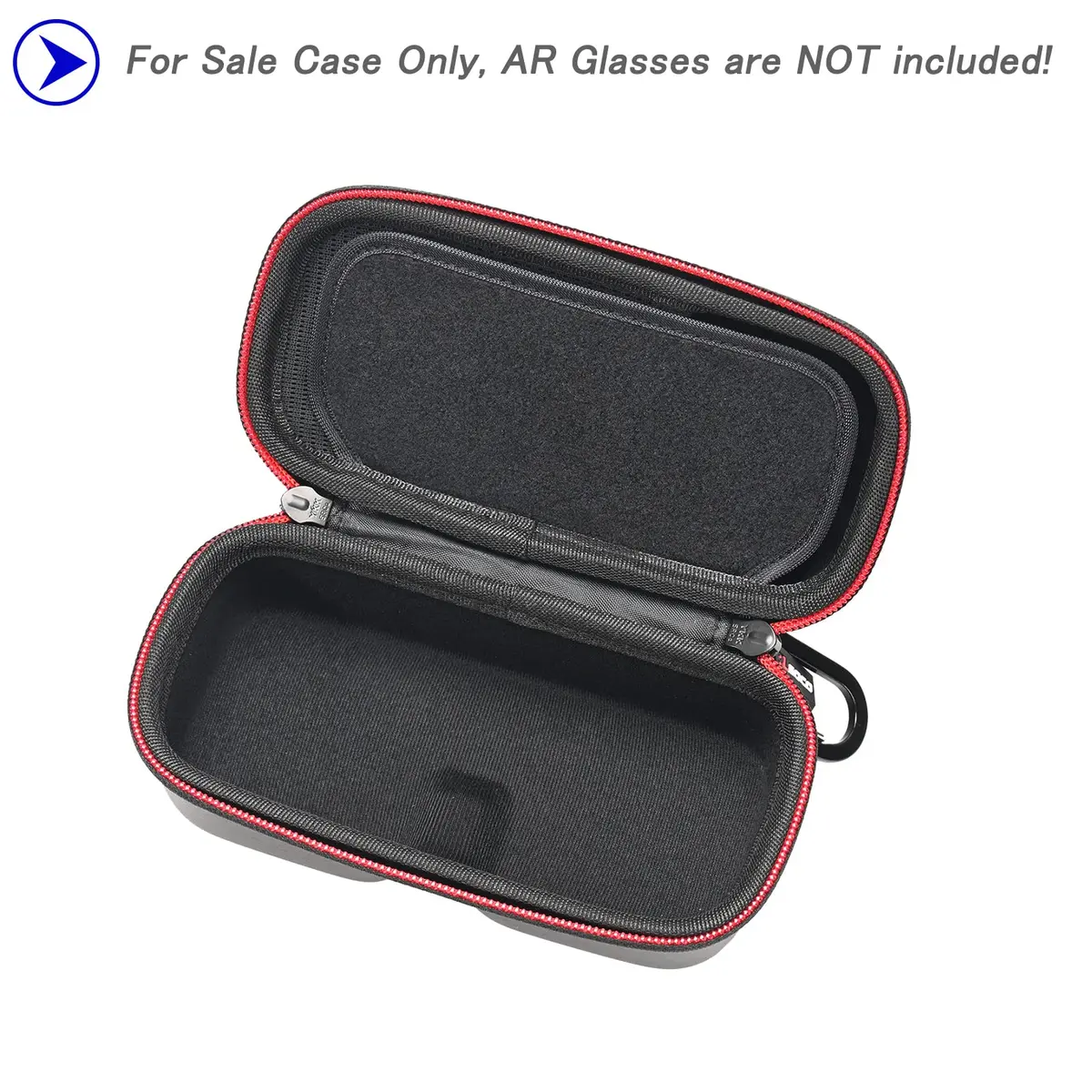 RLSOCO Carrying Case for XREAL One Pro AR Glasses | Lightweight PU Leather with EVA Foam - view 2